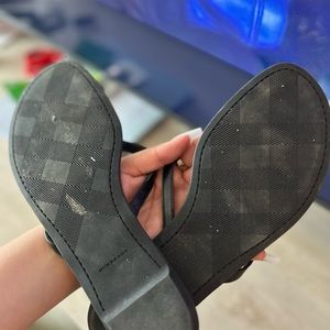 Burberry thong slides